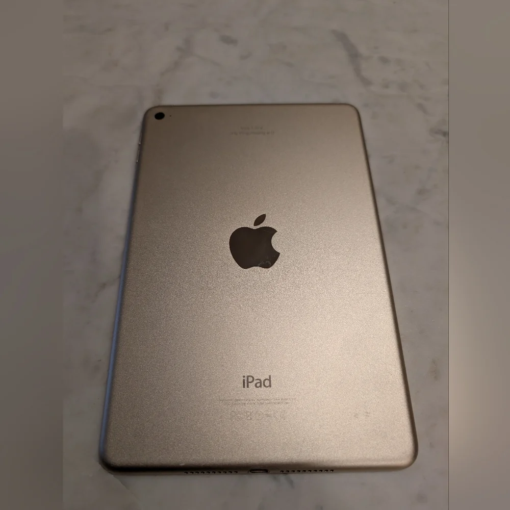 iPad mini 4 64GB Wifi | No SIM | Rose Gold | Used with Engraving | Red Cover